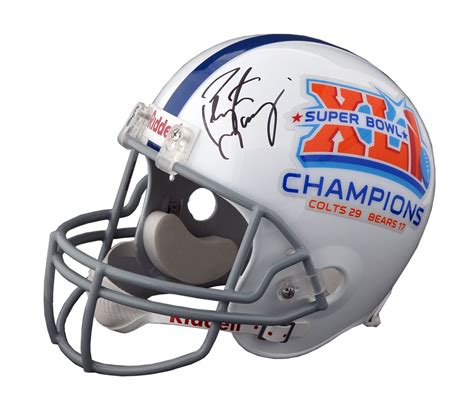 Lot Detail - Peyton Manning Autographed Super Bowl XLI Champs Limited ...