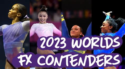 2023 World Gymnastics Championships FX Medal Contenders