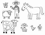 Free Printable Farm Animal Coloring Pages For Kids sketch template