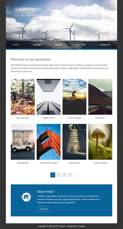 Dreamweaver Portfolio Templates