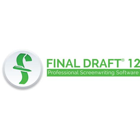 Final Draft 12 Screenwriting Software (Download) FD12-DIG B&H