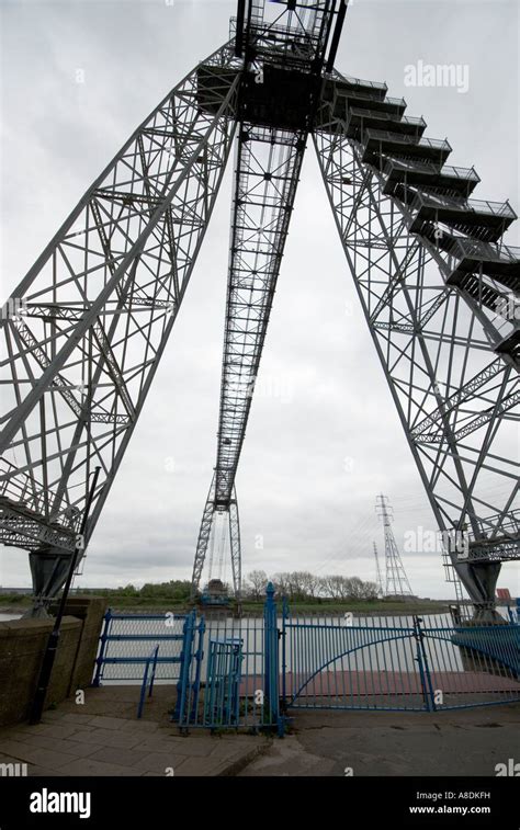 Newport Transporter Bridge Gwent Wales Stock Photo - Alamy