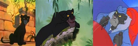 Bagheera through the Years by Dan-The-Gorilla-94 on DeviantArt