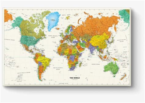 Very High Resolution Maps Of The World