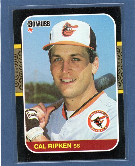 Cal Ripken Rookie Card Donruss - Park Art