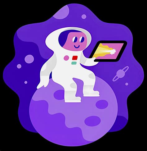 YouTube offline astronaut icon upscaled : r/Illustration