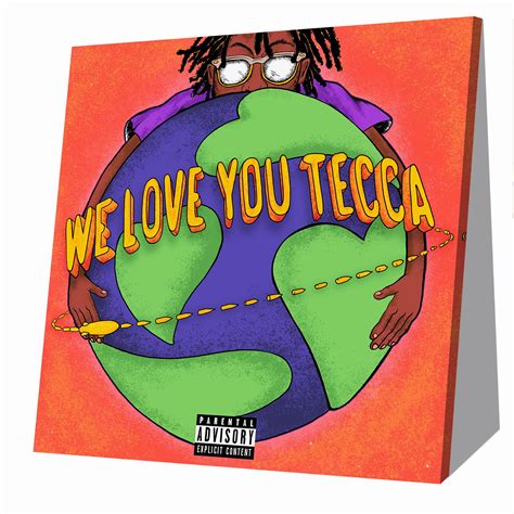 Buy Lil Tecca We Love You Tecca Album Cover Music s (Unframe 12x12inch) Online at ...