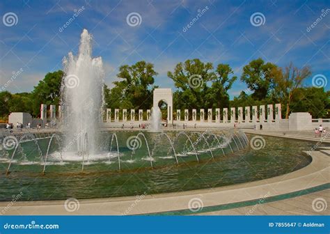 National World War II Memorial (Washington DC) Stock Image - Image of mall, forces: 7855647