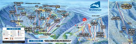 Snowshoe Trail Map Revisted. : r/snowshoemountain