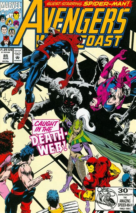 Avengers West Coast comic books issue 85 published by Marvel