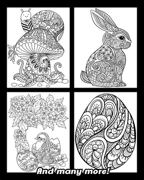 Easter Doodle Coloring Book - Book Creators