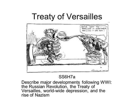 Treaty Of Versailles Cartoon Images : Treaty Of Versailles Cartoon ...