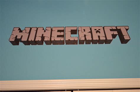 Minecraft wall decal | Minecraft wall, Minecraft room, Boy room