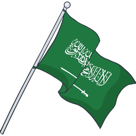 Flag of Saudi Arabia 23435111 PNG