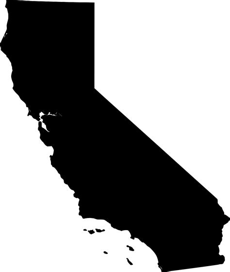 SVG > california map usa maps - Free SVG Image & Icon. | SVG Silh