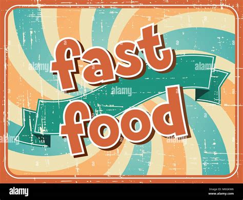 Fast Food Word Art High Resolution Stock Photography and Images - Alamy