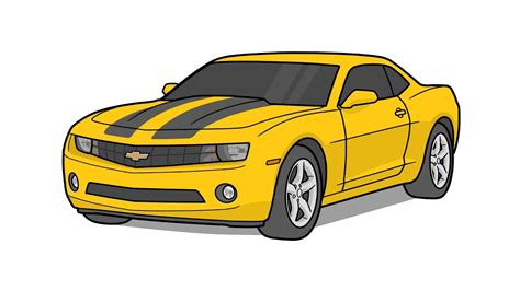 Bumblebee Car Drawing Transformers