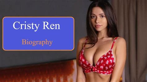 Cristy Ren - Instagram star #model #Biography #Wiki #Age #Lifestyle ...