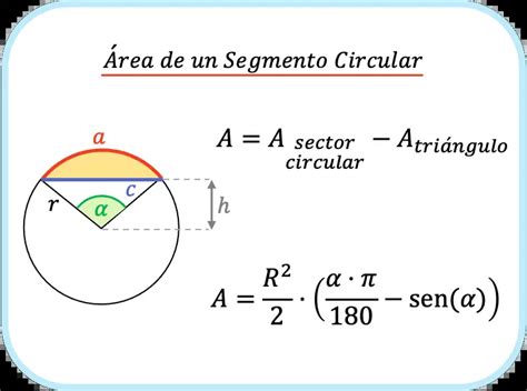 anfitriona población beneficio area y perimetro de un segmento circular Tumor maligno Pantalones ...