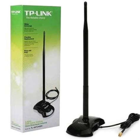 New TP-Link Antenna Wifi Router 2.4GHz 8dBi Desktop Omni-directional TL ...