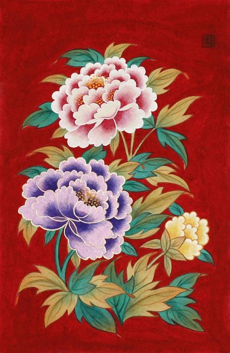 Pin by Duyen Ngo on Flores | Folk art flowers, Asian art, Japanese art