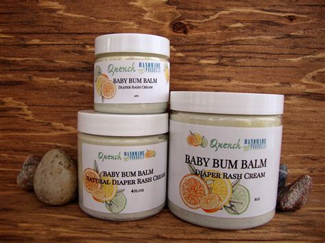 Natural Diaper Rash Cream: Baby Bum Balm organic diaper rash | Etsy