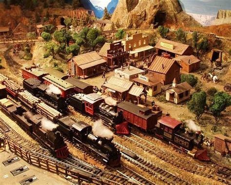 Pin by David Craddock on LOST Vis Dev | Model train scenery, Model railway, Model railroad