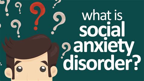 Social Phobia: What Is Social Anxiety Disorder? - YouTube