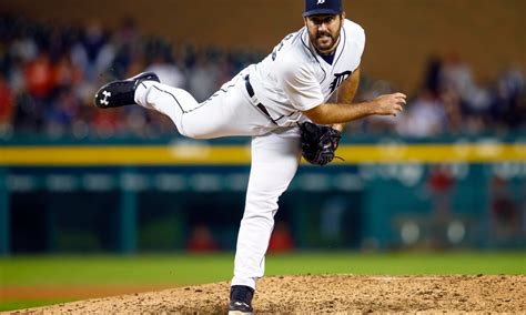 Justin Verlander missed his third-career no-hitter by about two inches ...