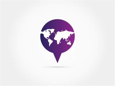 +25 World Map Logo Design Parade – World Map With Major Countries