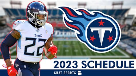 Tennessee Titans 2023 NFL Schedule, Opponents And Instant Analysis - YouTube