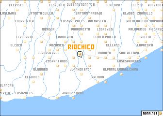 Río Chico (Panama) map - nona.net