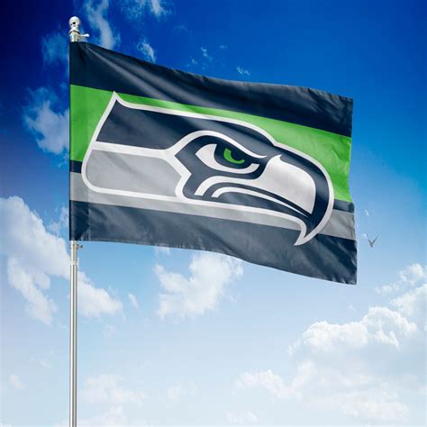 Seattle Seahawks Flag Seattle Seahawks NFL Flag Seattle | Etsy