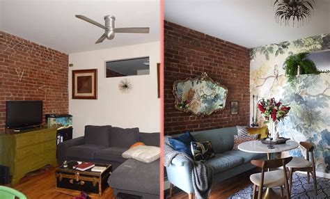 Before and After: A Thrifter’s Brooklyn Apartment | Home renovation, Affordable decor