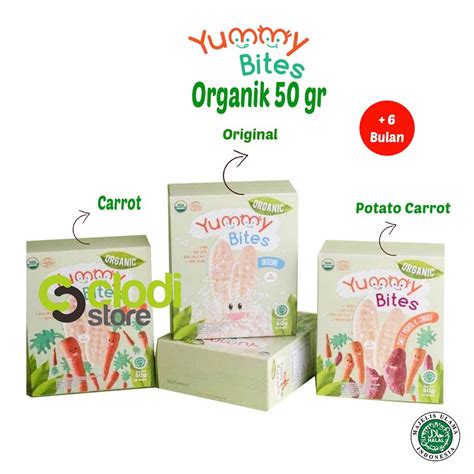 Jual YUMMY BITES ORGANIC 50gr / YummyBites Organic 50gr | Shopee Indonesia