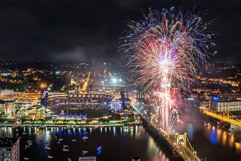 PNC Park after game fireworks ~ Pittsburgh | Pnc park, Sydney opera house, Opera house