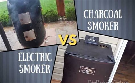 electric smoker vs charcoal smoker - BBQ, Grill