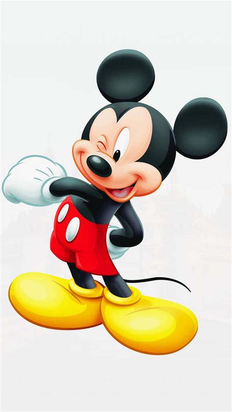 Download Image Mickey Mouse Relaxing in His Home Wallpaper | Wallpapers.com