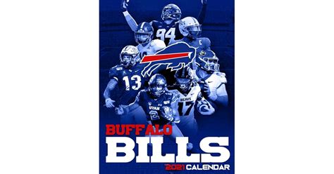 Buffalo Bills 2021 Calendar: Perfect Gift Calendar 2021 for Buffalo ...