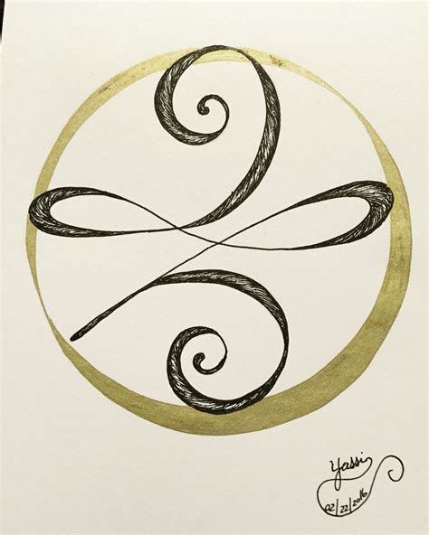 Gaelic symbol art | new beginning | art | illustration Art by Yasaman ...