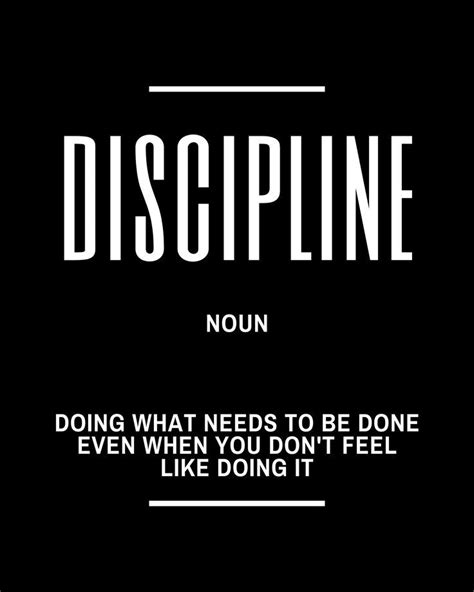 Discipline Dedication Gratitude Dream Big Success - Etsy | Motivational quotes, Discipline ...