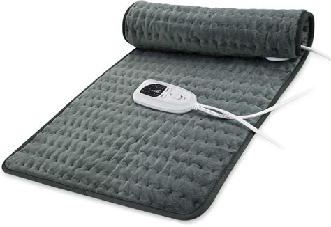 Heating Pad, Electric Heat Pad for Back Pain and Cramps Relief ...