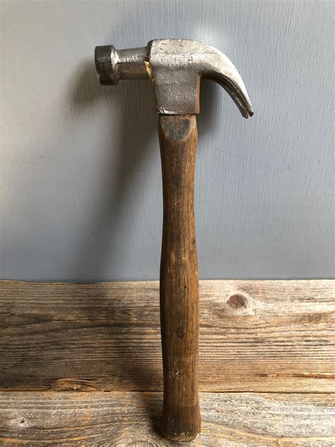 Vintage Worth Forged Steel Claw Hammer Claw Hammer Antique | Etsy