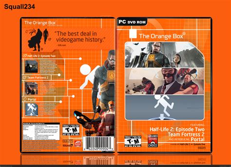 Orange Box PC Box Art Cover by Squall234