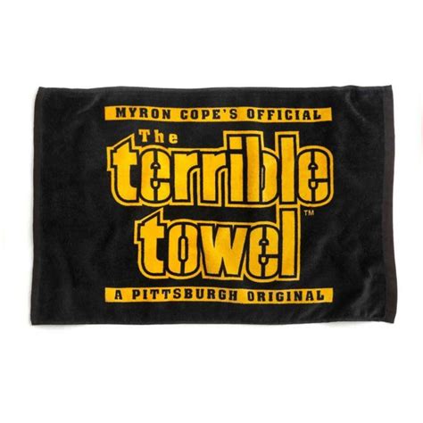 Pittsburgh Steelers Black Terrible Towel®