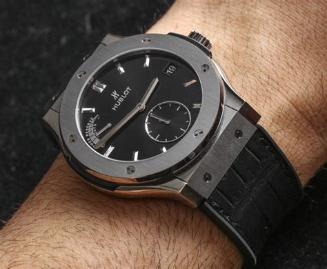 Hublot Classic Fusion Power Reserve Titanium Watch Review | aBlogtoWatch