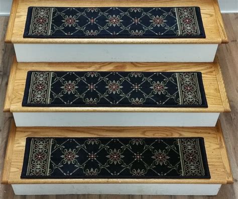 20 Collection of Stair Treads and Matching Rugs