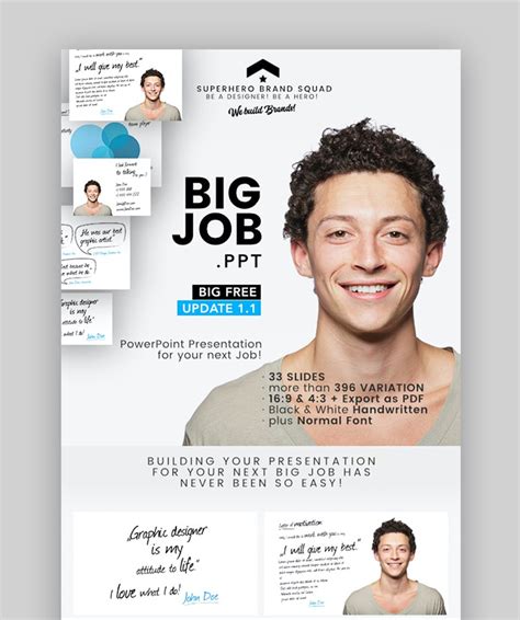 30 Best Creative PowerPoint PPT CV Resume Templates (2021)