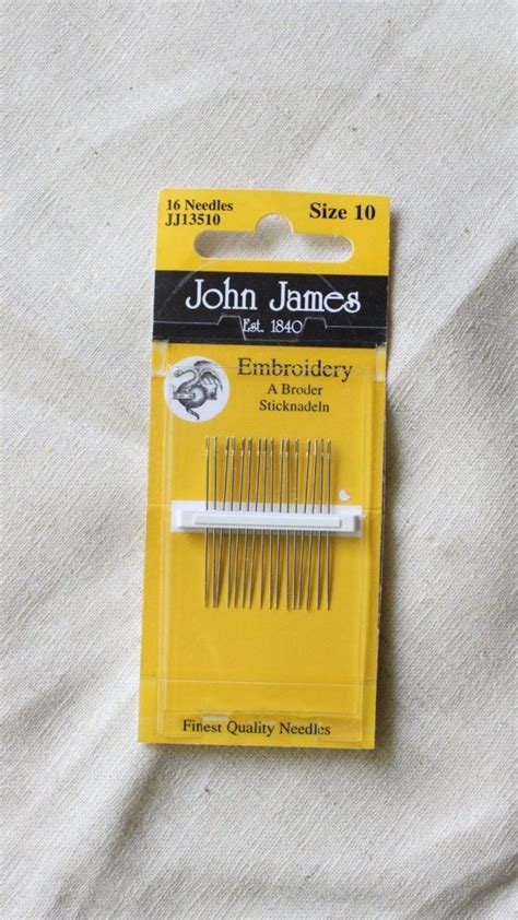 The Best Hand Embroidery Needles