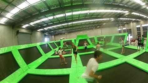 Flip Out Trampoline Arena - YouTube